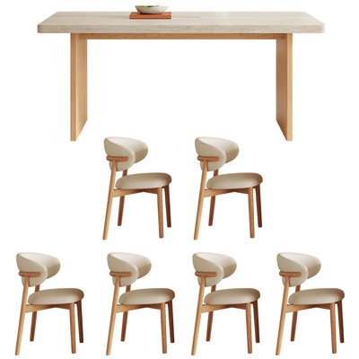 Modern rectangular dining table