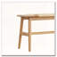 Banc en bois massif
