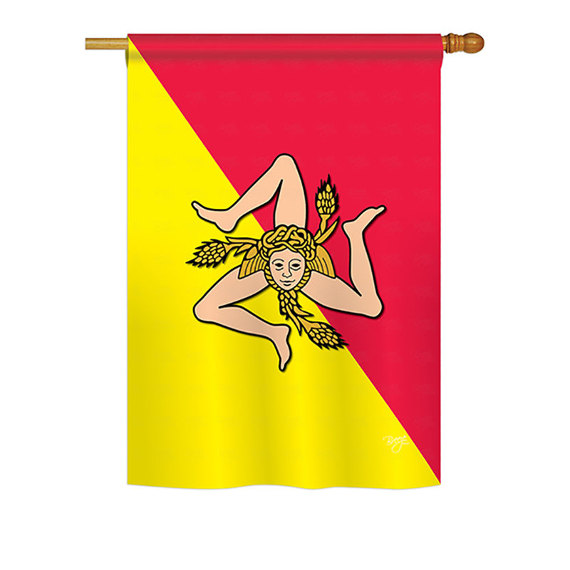 Double Sided Polyester, 40" H x 28" W