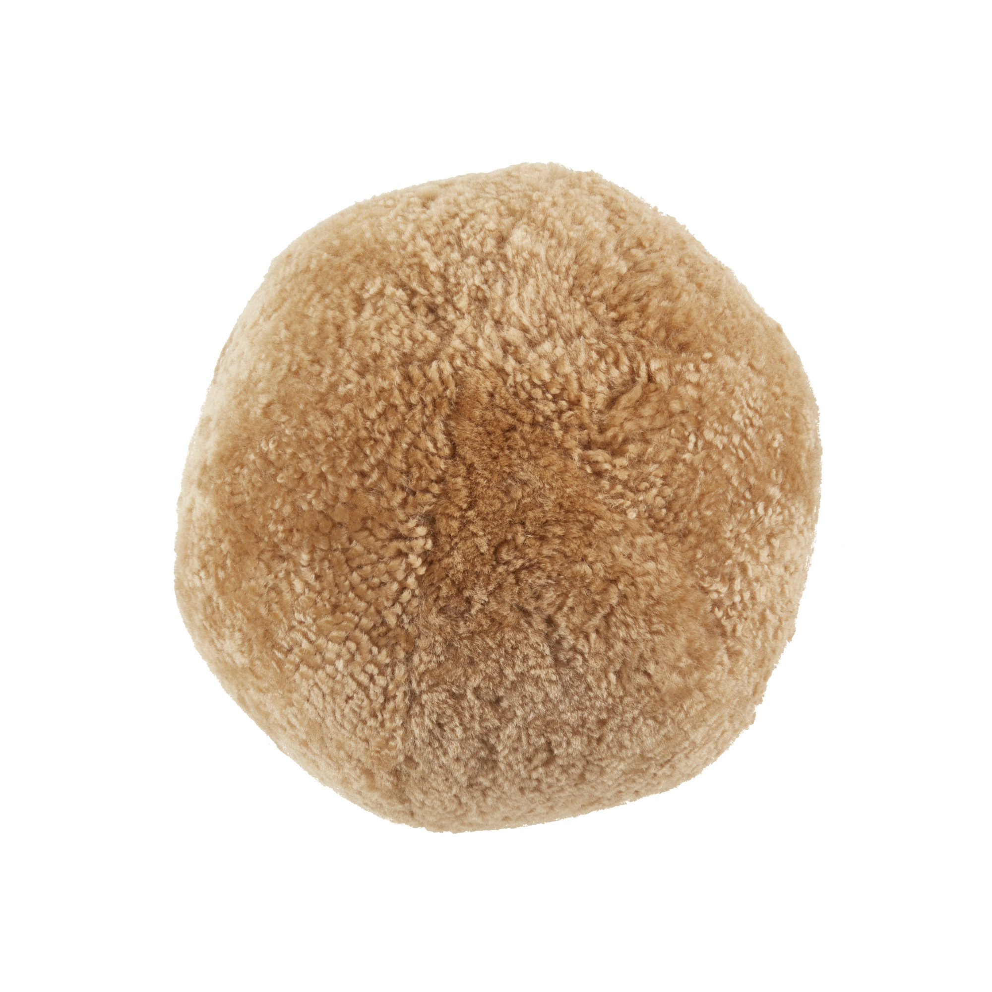 Wool Throw Pillow, Brown