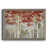 Toile avec cadre gris