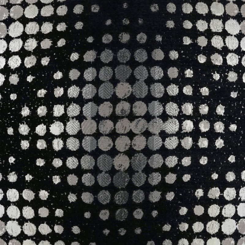 Coussin décoratif Selfie, Onyx, Carré 24 po