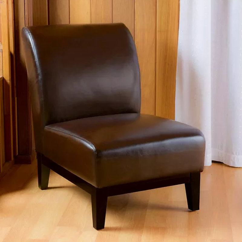 Fauteuil de chambre en cuir Pu