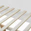 Lit plateforme en bois avec bureau et garde-robe-608850003