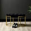 Velvet Tufted End of Bed Bench, Modern Accent Bench for Living & Bedroom with Iron Metal Legs-1032262114-1032262108