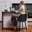 Counter Stool with Metal Frame-842880914