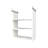 Double Shelf-Hang Closet Shelf with Adjustable 3 Shelf Cubby-26704182-26704169