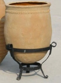 Mediterranean Fibreglass Planter, Terracotta