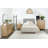 Arleaner Round Dresser Mirror with Shelves