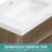 Wall-Mounted Bath Vanity With Engineered Marble Top-1541044793-1541044795