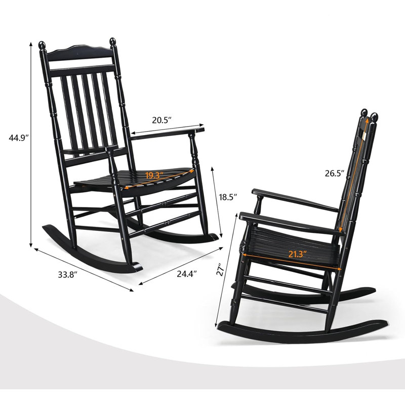 Wood Rocking Chair Outdoor