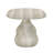 Tov Furniture Smooch Faux Travertine Indoor / Outdoor Pedestal Dining Table