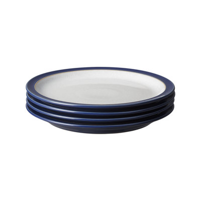 Elements Blue S/4 Medium Plates