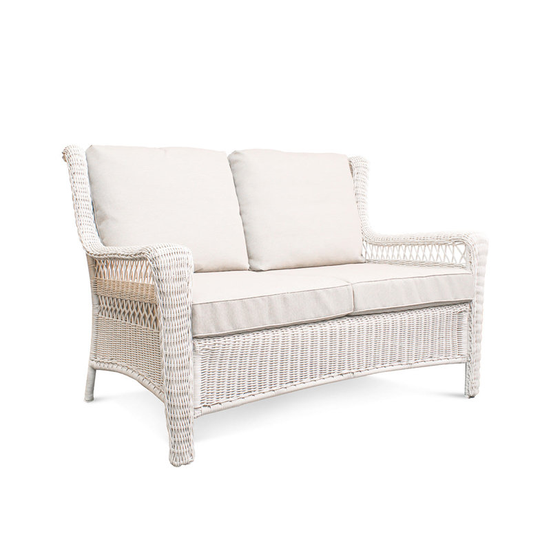 Park Meadow Wicker Outdoor Loveseat