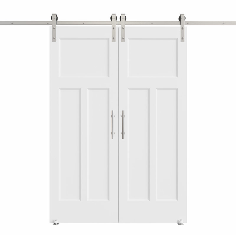  Porte de grange coulissante en bois 80 pi H 80 po 3K, 56 po x 80 po