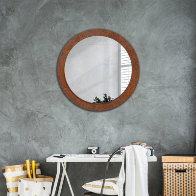 Huldar Glass Flat Wall Mirror