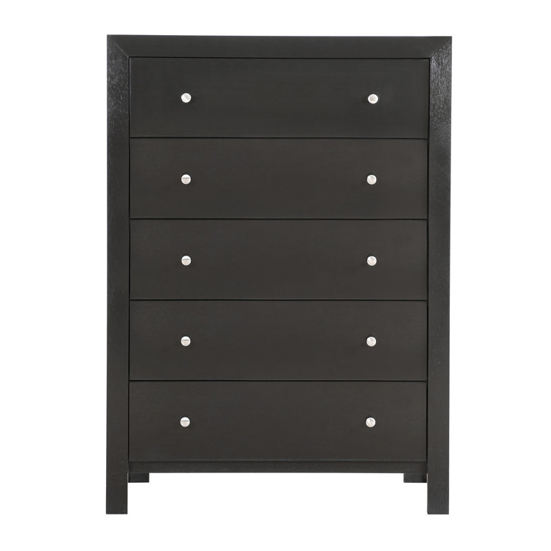 Commode Burlington, noir, Noir