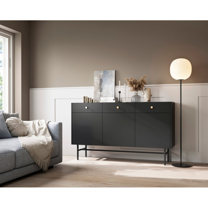 Boltri 155cm Sideboard, Black
