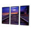 Ensemble de décorations murales mauves «Train Traces To The Full Moon»-471627469-471627465