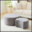 Ensemble de 2 tables basses gigognes-905366855