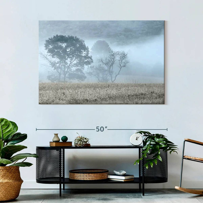 Alvord Blue Misty Morning, H 32 po x l 48 po