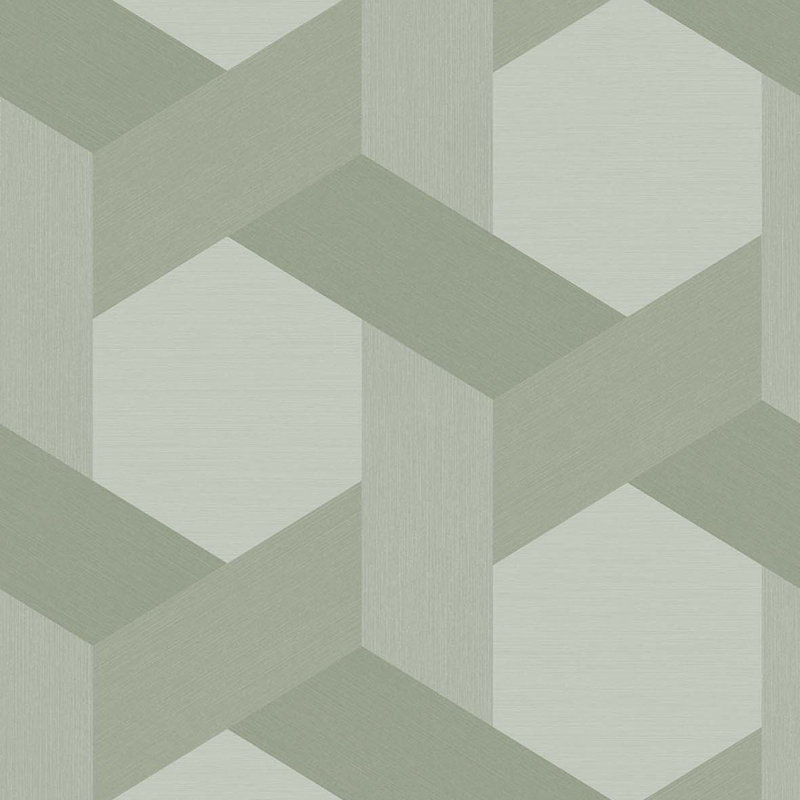 Papier peint fractal, Vert