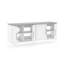 Garage Core 2 armoires et portes en blanc