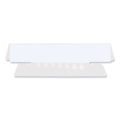 Universal® Hanging File Folder Plastic Index Tabs Plastic Hanging Files Open
