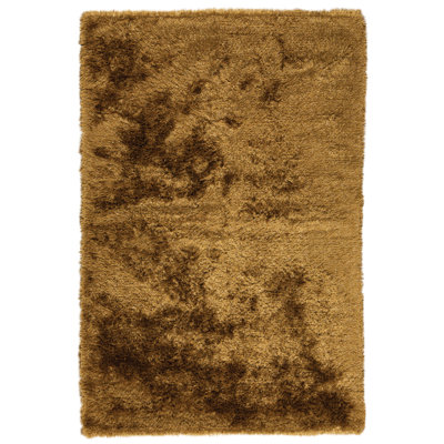 High-Quality Hand-Knotted Bronze Area Rug