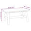 Solid Wood 4 - Person Seating Group-422635380