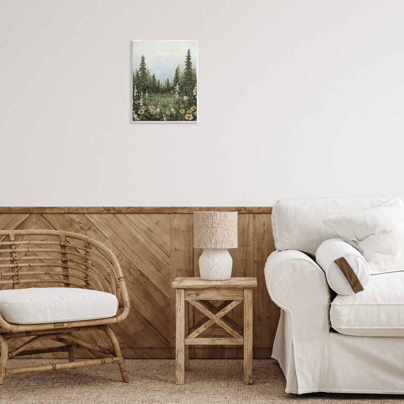 Forest Meadow Clearing Wall Plaque, design by Hollihocks Art