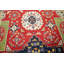 Tapis zone en laine 1 noué la kazak rouge 6 pi 1 po x 9 pi one-of-kind