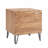 Dumbo 20" Fluted Nightstand In Golden Brown (1-Drawer)-1086365378