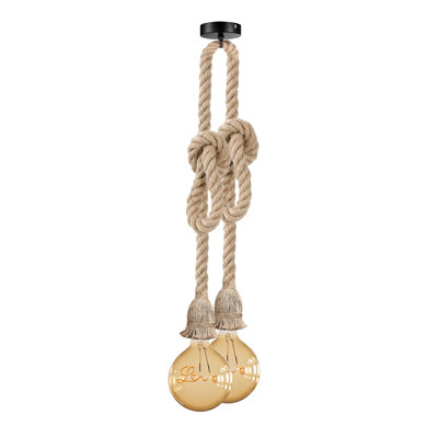 Colm 2 - Light Hemp Pendant
