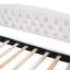 Lit de jour moderne de luxe à boutons beige avec cadre en contreplaqué massif, panneaux de lattes et pieds stables, multifonctionnel pour la chambre à coucher, le salon, le sommier sans bois, facile à assembler-729472715-729472719