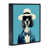 Giclée encadrée noir minuit sélectionné