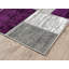 Tapis mauve à motif géométrique Balderston-1586436864