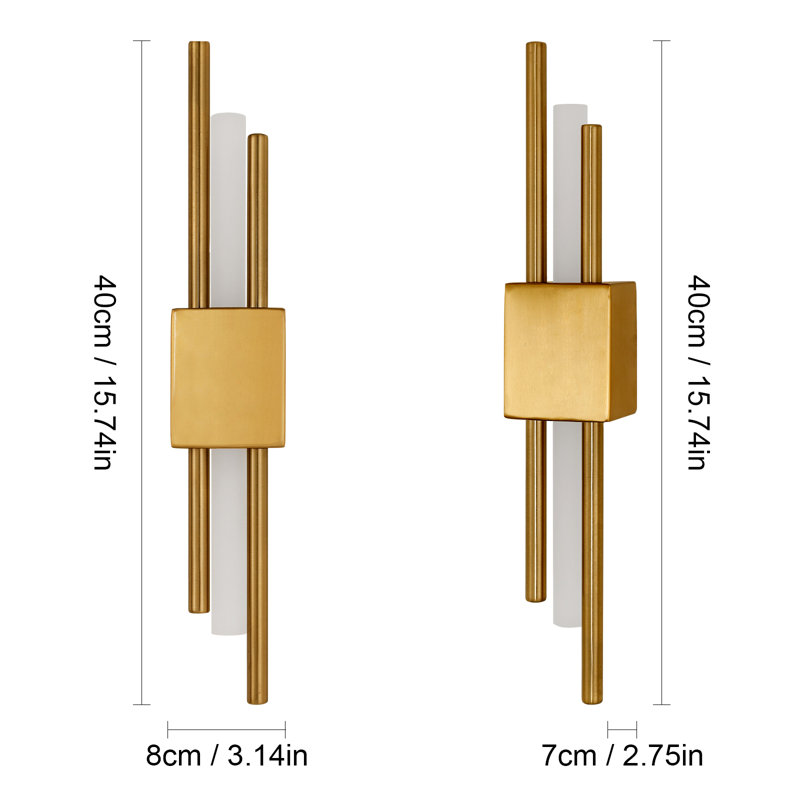 Elongated LED Aluminium Wall Lamp
