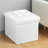 PU leather Upholstered Storage Ottoman Multi-Functional Design for Bedroom or Living Room, Perfect for Seating and Organization-883323632