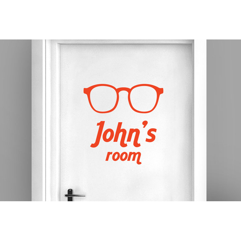 Wall Decal, Orange