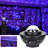 Star Projector & Dired Light With Music Speakers And Timing Function