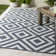 Derle Geometric Indoor / Outdoor Rug