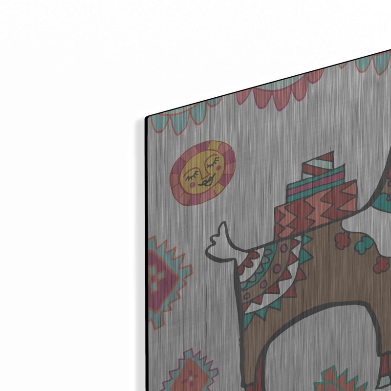 «Playful Llamas I» par Farida Zaman, H 12 po x l 12 po