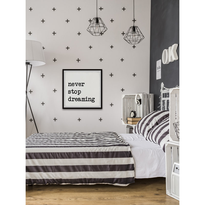 Never Stop Dreaming XI - Single Picture Frame Print, 81cm H x 81cm W x 3.81cm D