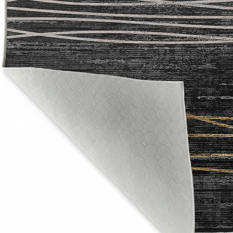 Antibacterial Non-Slip Carpet, 100% Polyester, 47.2 x 70.9 Inches | Eco-Friendly, Machine Washable, 650 g/m², 0.2 in Pile Height, Digital Print Design | Durable & Stylish Floor Covering for Home & Office