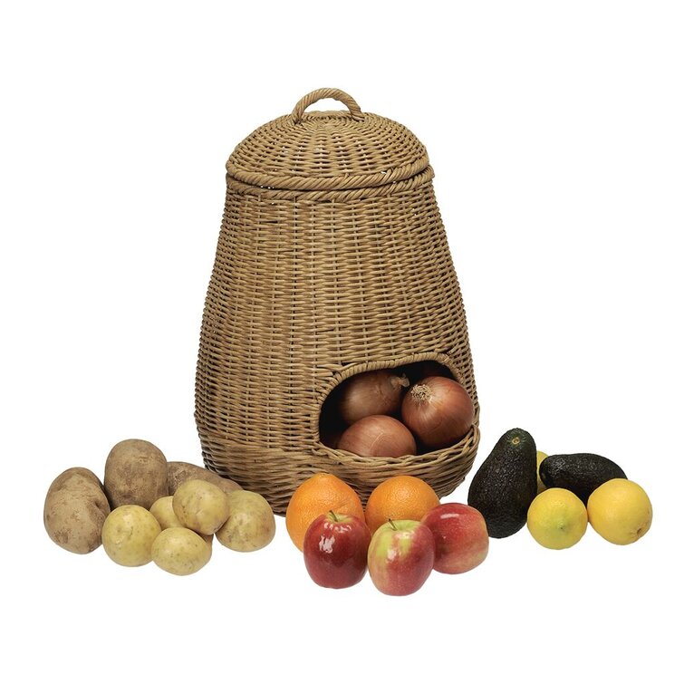 Bay Isle Home Osier pomme de terre et oignon - Panier de rangement pour  fruits et légumes et Commentaires - Wayfair Canada