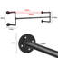 Merissa 109cm Wall Mounted Clothes Rack