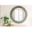 Huldar Glass Flat Wall Mirror