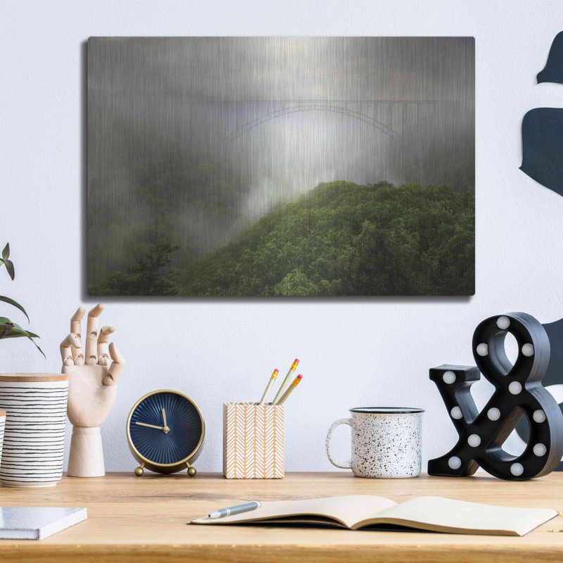 «New River Gorge Bridge» par Lori Deiter, H 12 po x l 16 po