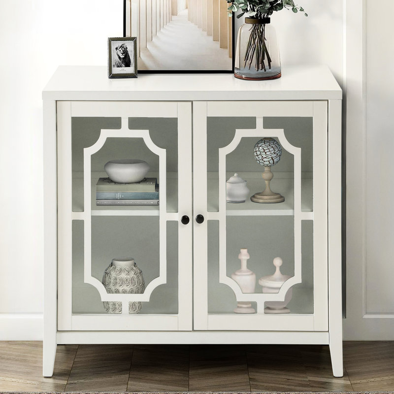 Rectangular Console Table With Grace And Style - 2 Doors & Charming Elegance Classy